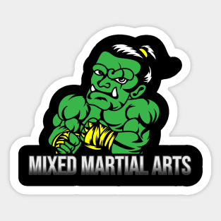 MMA Fighter ORC Sticker